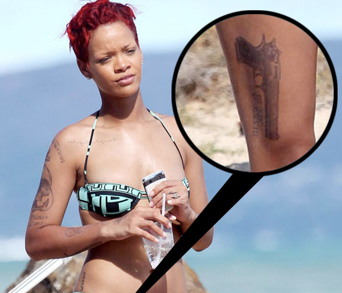 El nuevo tatuaje de Rihanna