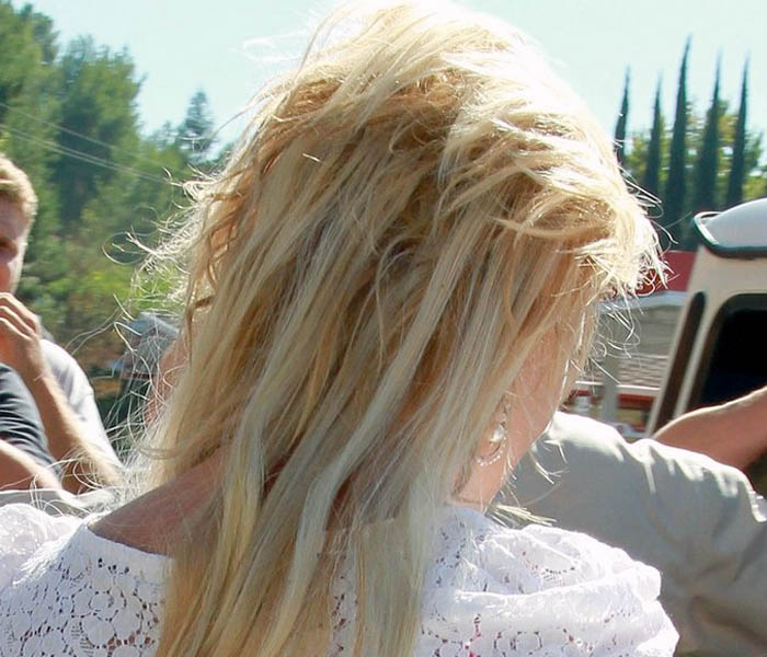 El pelo de Britney Spears sigue siendo un desastre