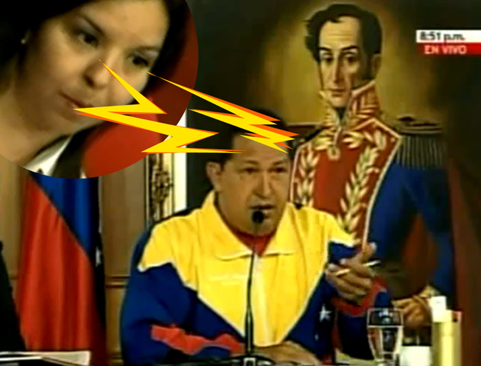 HUMOR: Andreina deja en jaque a Hugo Chávez