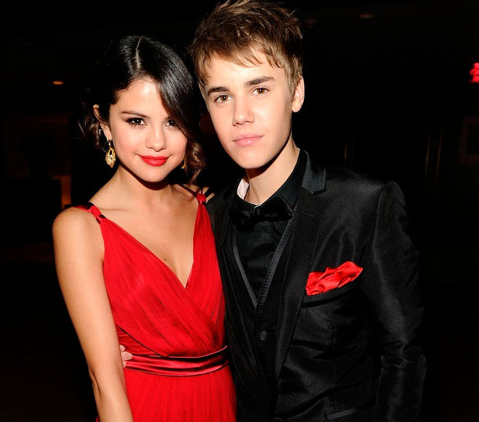 El primer posado de Justin Bieber y Selena Gómez