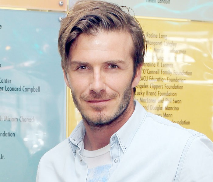 David Beckham, cada día más guapo