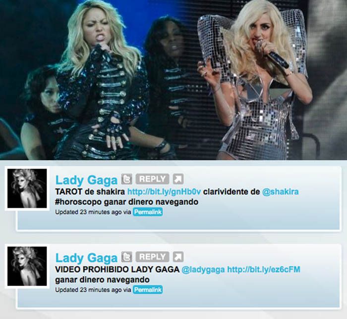 Hackean la cuenta de Twitter de Lady Gaga