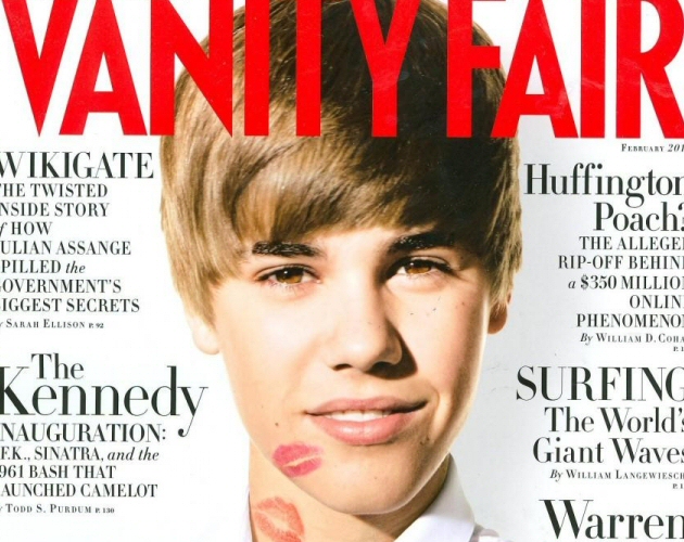 Justin Bieber, culpable de las peores ventas de Vanity Fair