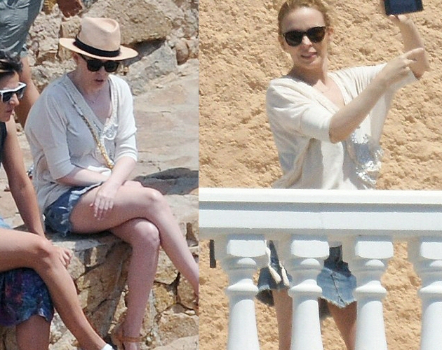Kylie Minogue ya está veraneando en España