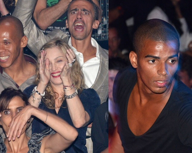 Madonna anima a su novio bailarín en Cannes