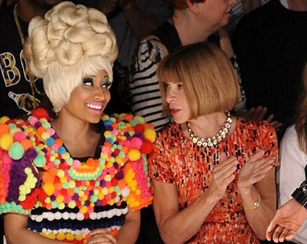 Nicki Minaj y Anna Wintour, super amigas en la Fashion Week