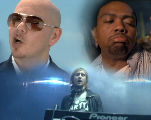 El vídeo de Timbaland, Pitbull y David Guetta, lleno de chicas de vida alegre