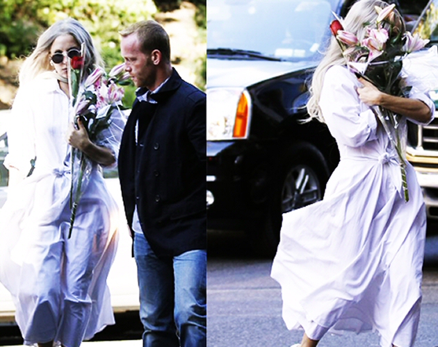 Lady Gaga visita a un amigo enfermo en el hospital
