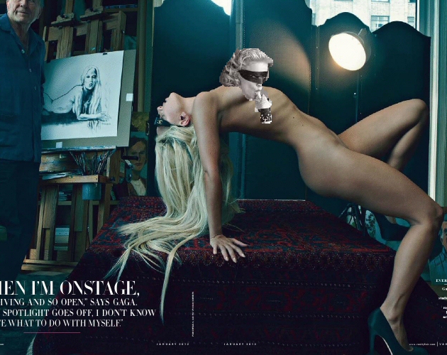 Fotos de Lady Gaga desnuda en 'Vanity Fair'