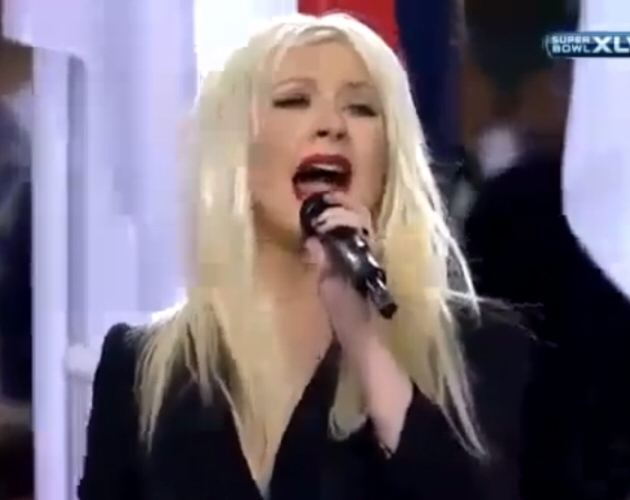 Christina Aguilera compara 'The Voice' con la Super Bowl