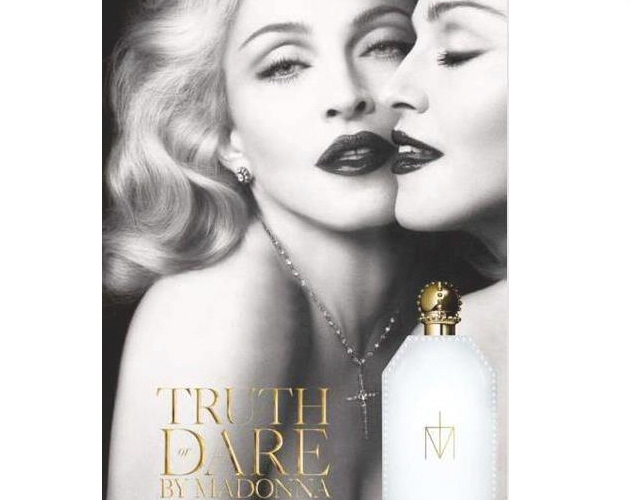 Primer anuncio del perfume de Madonna 'Truth Or Dare'