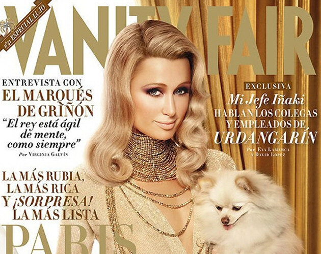 Paris Hilton vuelve por la puerta grande en la portada de 'Vanity Fair España'