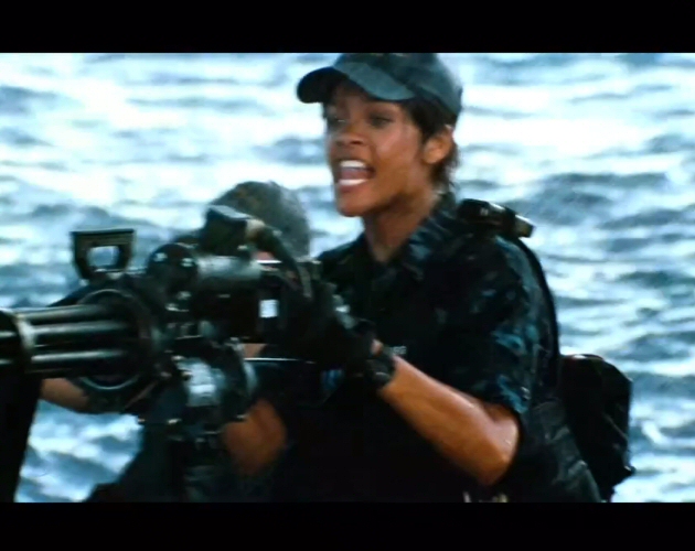 Nuevo trailer de 'Battleship', el futuro primer Razzie de Rihanna