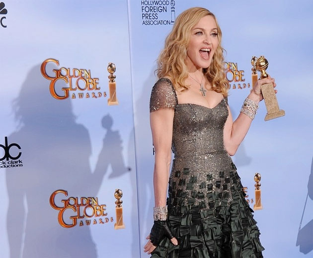 Madonna gana el Globo de Oro por 'Masterpiece'