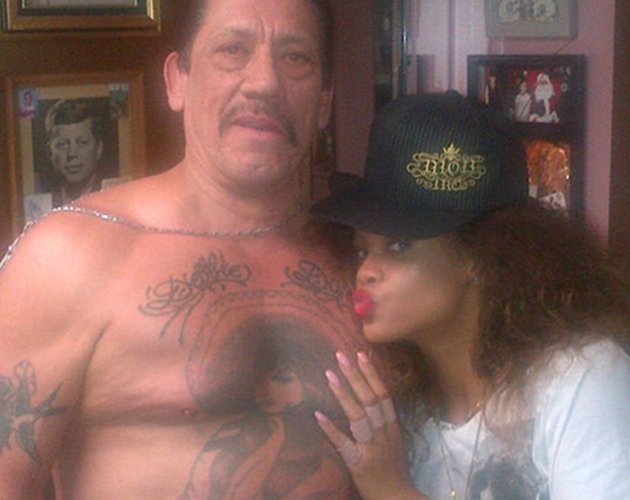 Rihanna se hace amiguísima de Danny Trejo