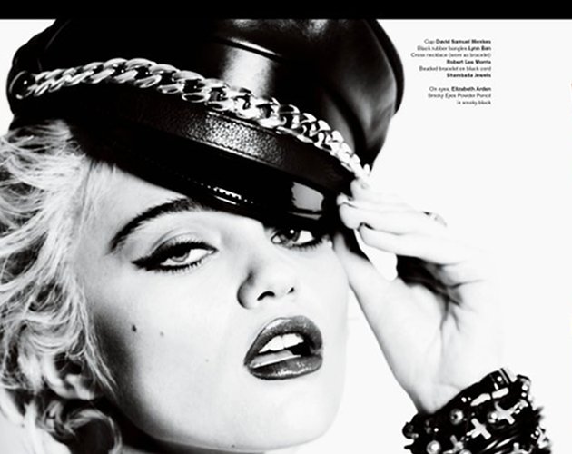 Mira la sesión de fotos de Sky Ferreira homenajeando a Madonna