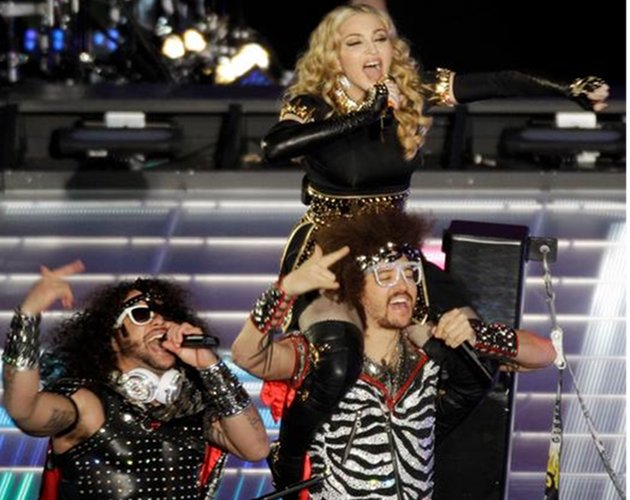 Escucha el remix de LMFAO de 'Give Me All Your Luvin' de Madonna