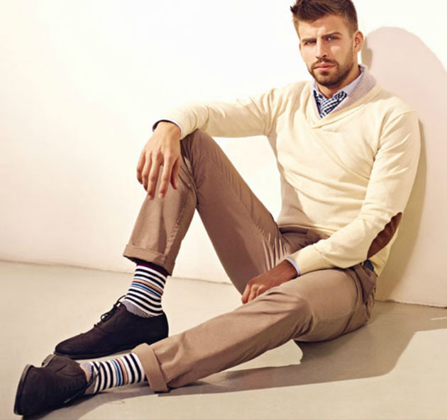 Gerard Piqué, sin paquete ni piquetón