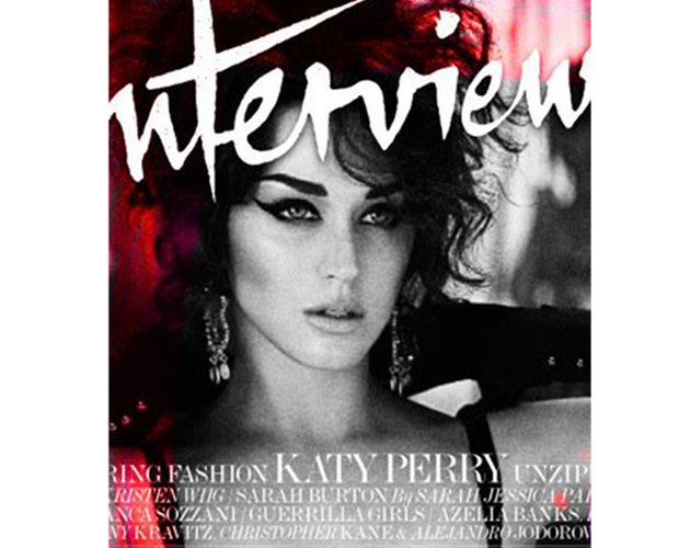 Katy Perry, impresionante en la portada de 'Interview'