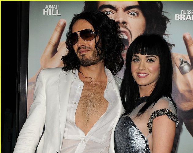 Russell Brand no quiere su parte de la fortuna de Katy Perry