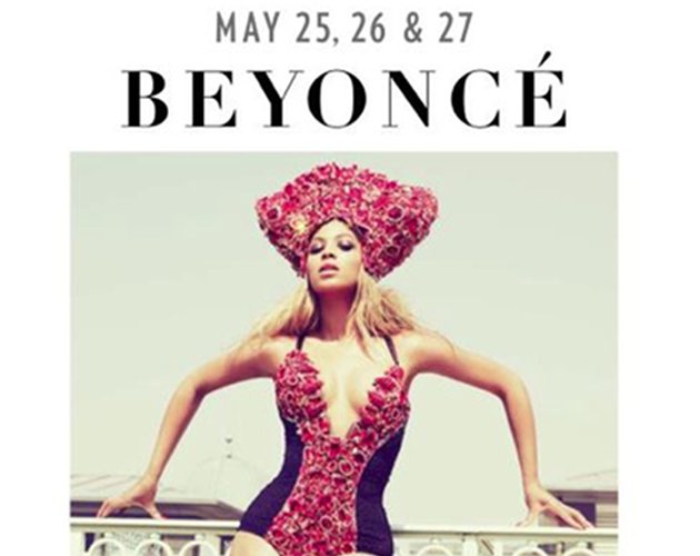 Beyoncé anuncia tres conciertos sorpresa