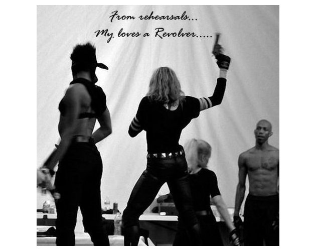 Madonna comparte otra foto del ensayo de su gira