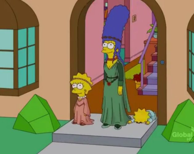 Los Simpson versionan el opening de 'Game of Thrones'