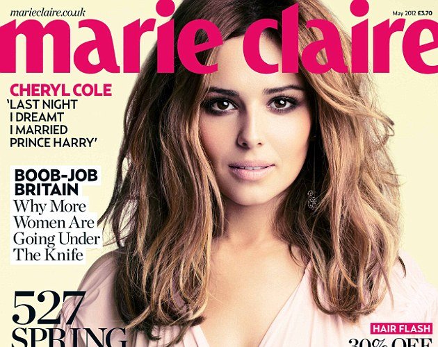Cheryl Cole, despampanante para Marie Claire