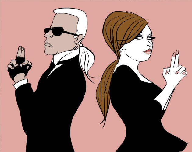 Karl Lagerfeld le pide perdón a Adele enviándole bolsos de Chanel