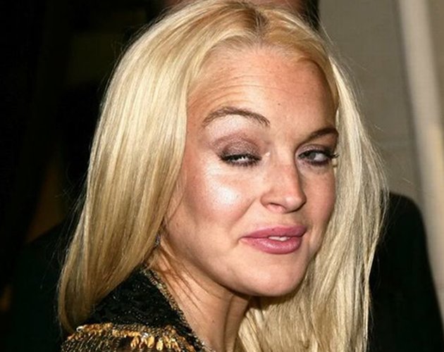La evolución de la cara de Lindsay Lohan en un minuto