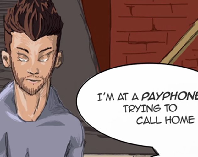 Adam Levine, héroe de cómic en el lyric video de 'Payphone'