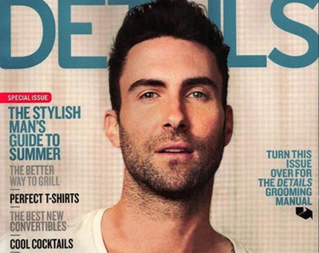 Adam Levine se las da de malote en 'Details'