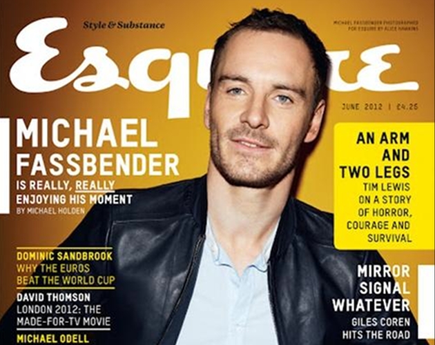 Michael Fassbender, guapísimo para 'Esquire'