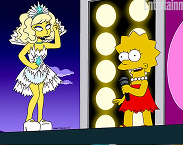 Mira como lucirá Lady Gaga en el capítulo de Los Simpson