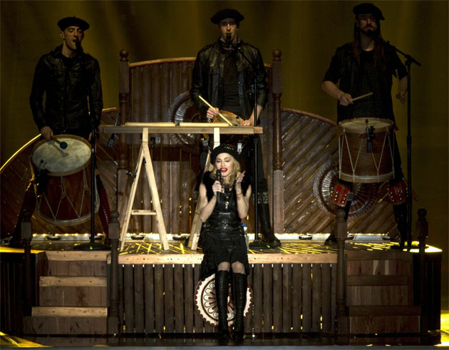 Las fotos de Madonna en la 'opening night' del 'MDNA Tour' en Tel Aviv