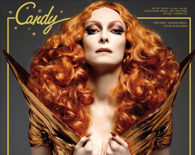 Tilda Swinton, impresionante en el último número de 'Candy Magazine'