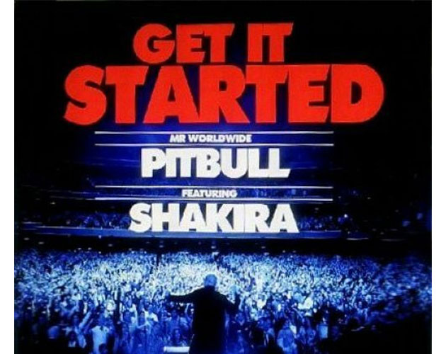 Pitbull canta con Shakira en su nuevo single 'Get It Started'