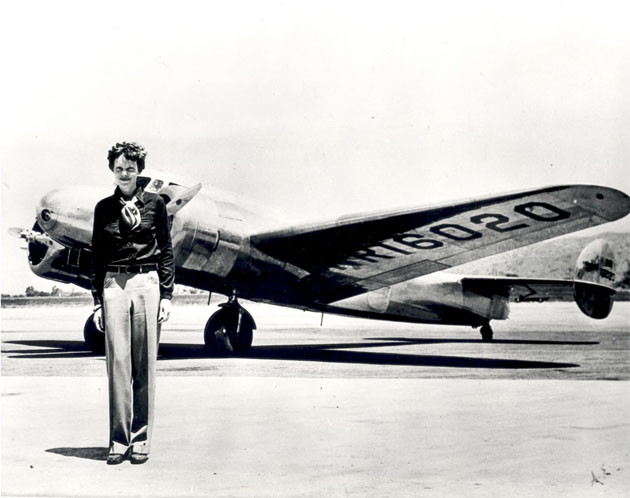 Amelia Earhart, la aviadora