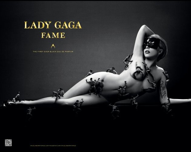 Lady Gaga muestra el primer anuncio de 'Fame', su perfume negro