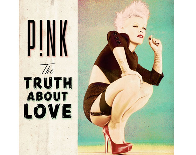 Pink muestra la portada de su disco 'The Truth About Love'