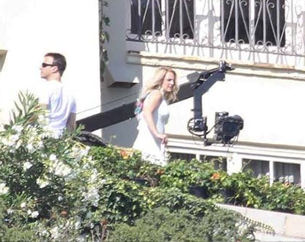 Britney rueda en su casa 'X Factor' con sus concursantes