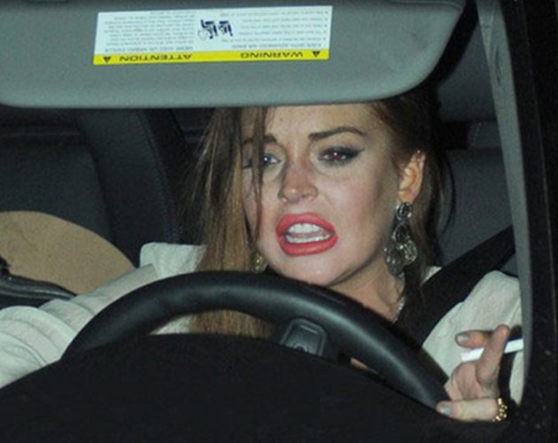 El vídeo del atropello de Lindsay Lohan a un transeúnte