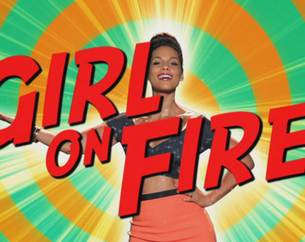 Alicia Keys estrena el vídeo de 'Girl On Fire'