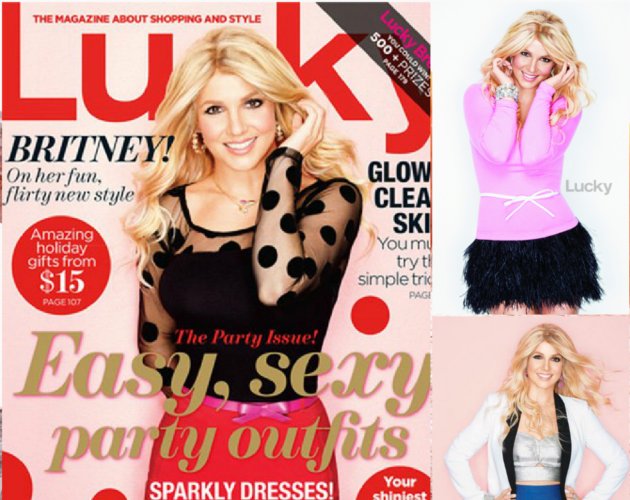 Britney Spears confiesa que odia los calcetines en la revista 'Lucky'