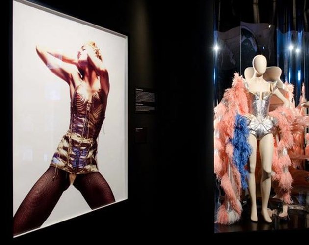 Los corsés de Madonna y Jean Paul Gaultier, de visita por España