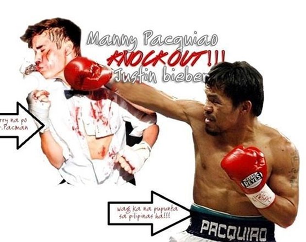 Justin Bieber, persona non grata en Filipinas por burlarse de un boxeador