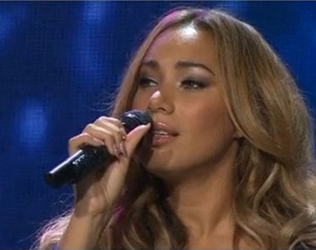 Leona Lewis canta en una gala de año nuevo en China