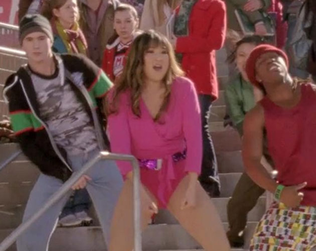 'Glee' recrea el vídeo de 'Hung Up' de Madonna