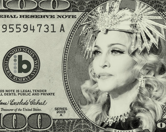 Madonna, la artista mejor pagada de 2013
