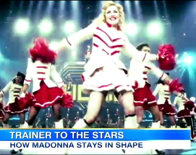 Madonna hace ejercicio con un remix de su entrevista "reductive"
